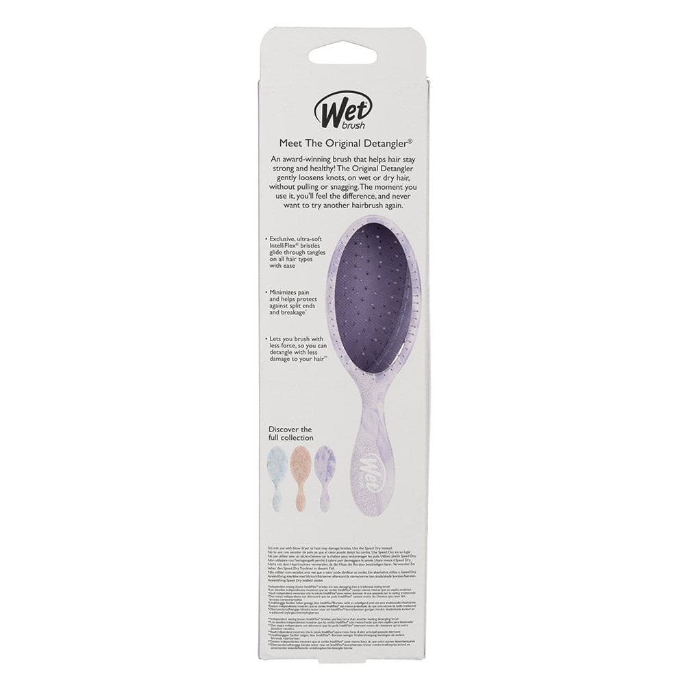 Wet Brush Glitter Waves Purple