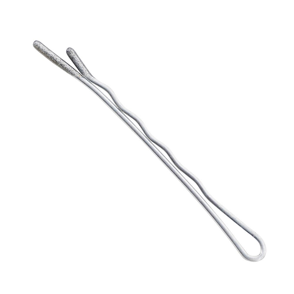 999  Silver Bobby pins 2"