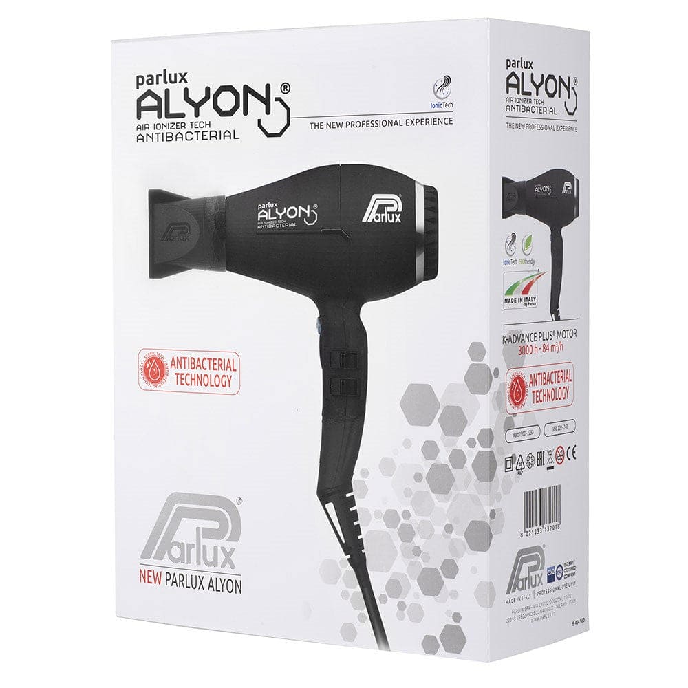 Parlux Alyon Air Ionizer Dryer - Black 2250W