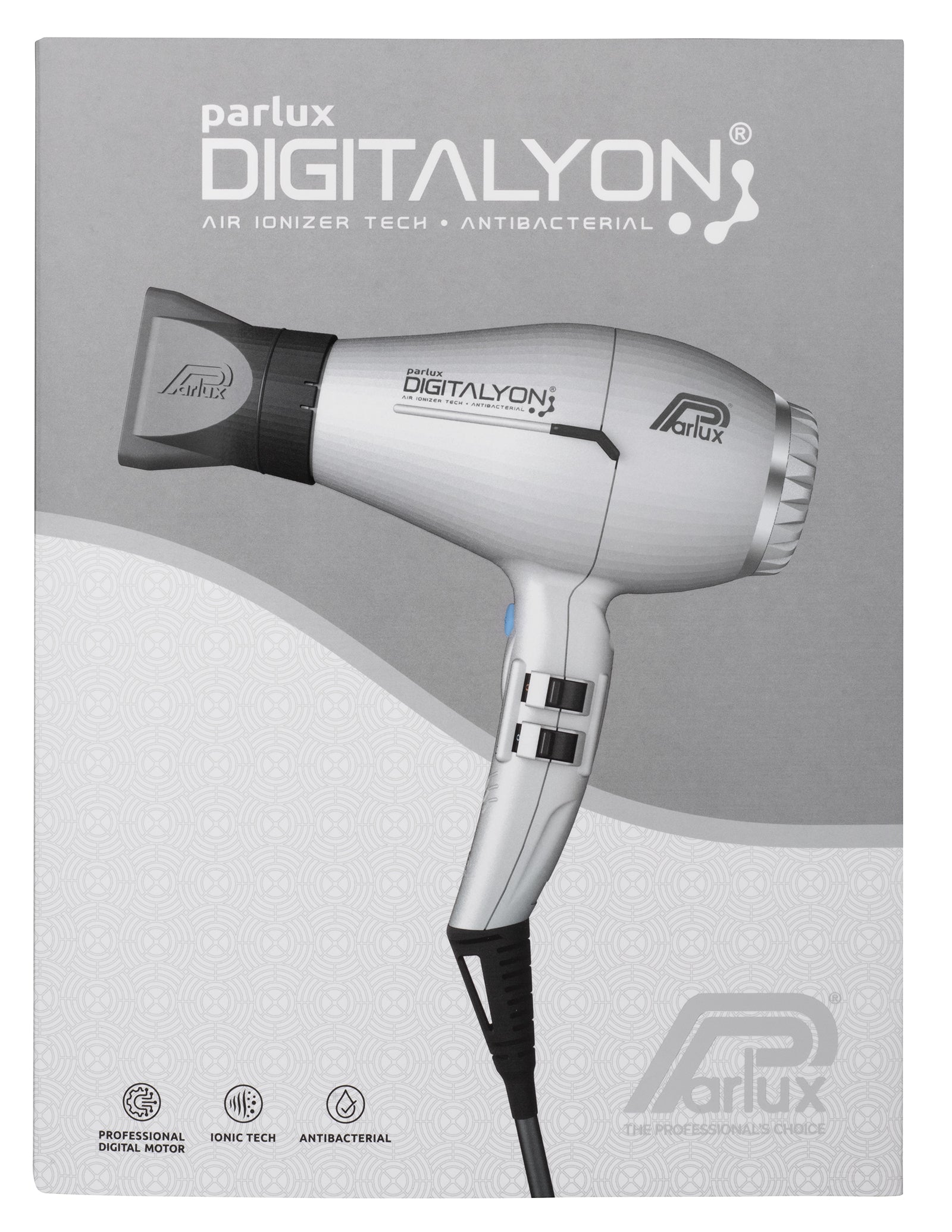 Parlux Digitalyon Dryer - Silver