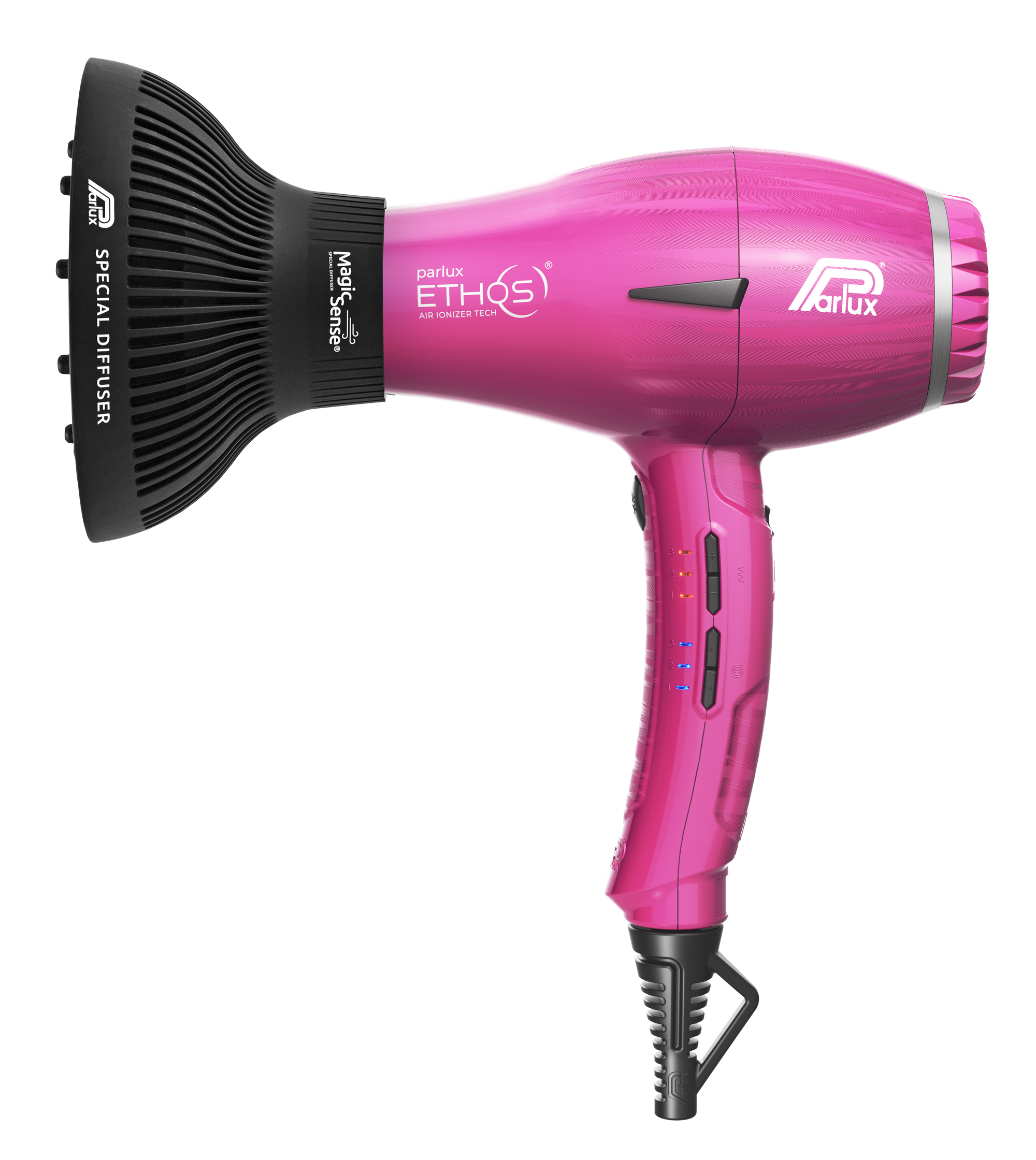 Parlux Ethos Dryer - Fuchsia with Diffuser