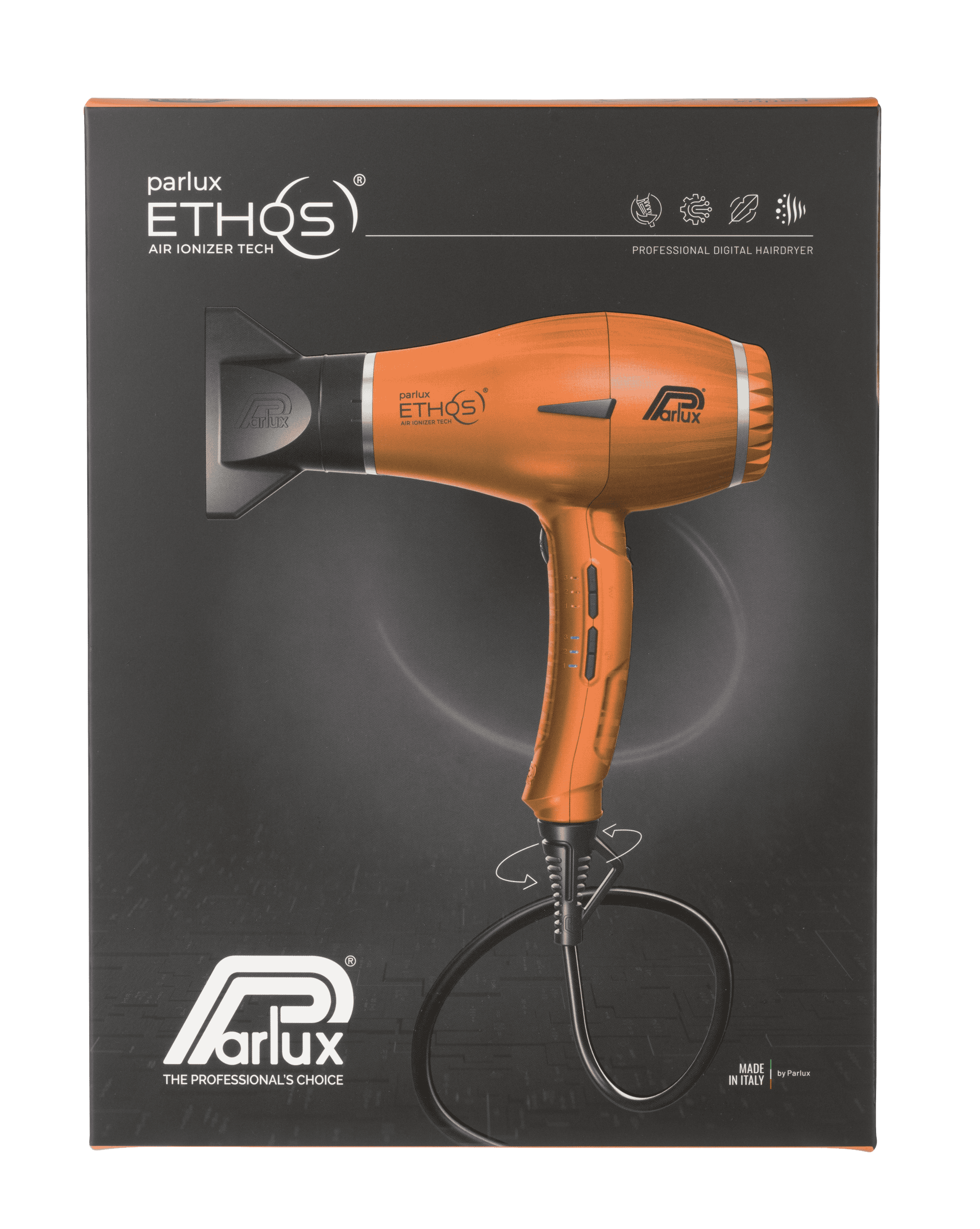 Parlux Ethos Dryer - Copper with Diffuser