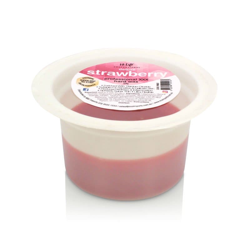 Hi Lift Deluxe Strawberry XXX Professional Hard Wax - 115g Cup